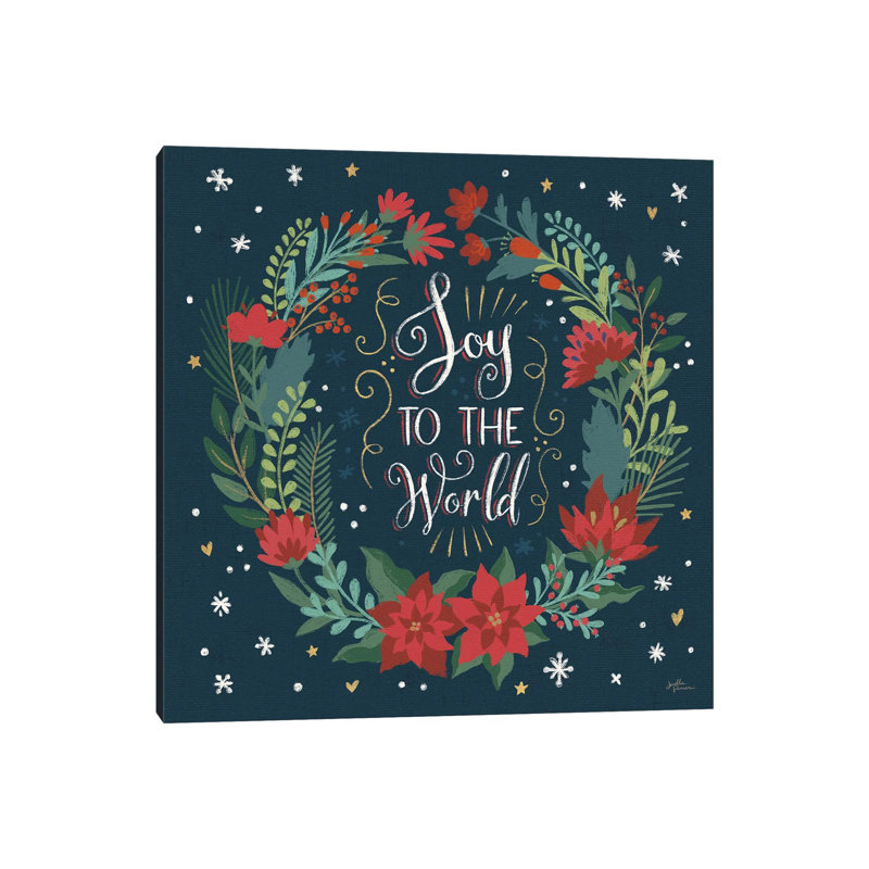 Christmas Bloom II by Janelle Penner - Wrapped Canvas Print, 30.48 cm H x 30.48 cm W