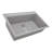 Ruvati 33 x 22 inch epiGranite Drop-in Topmount Granite Composite Quartz Single Bowl Kitchen Sink - Midnight Black --110327885-48744197