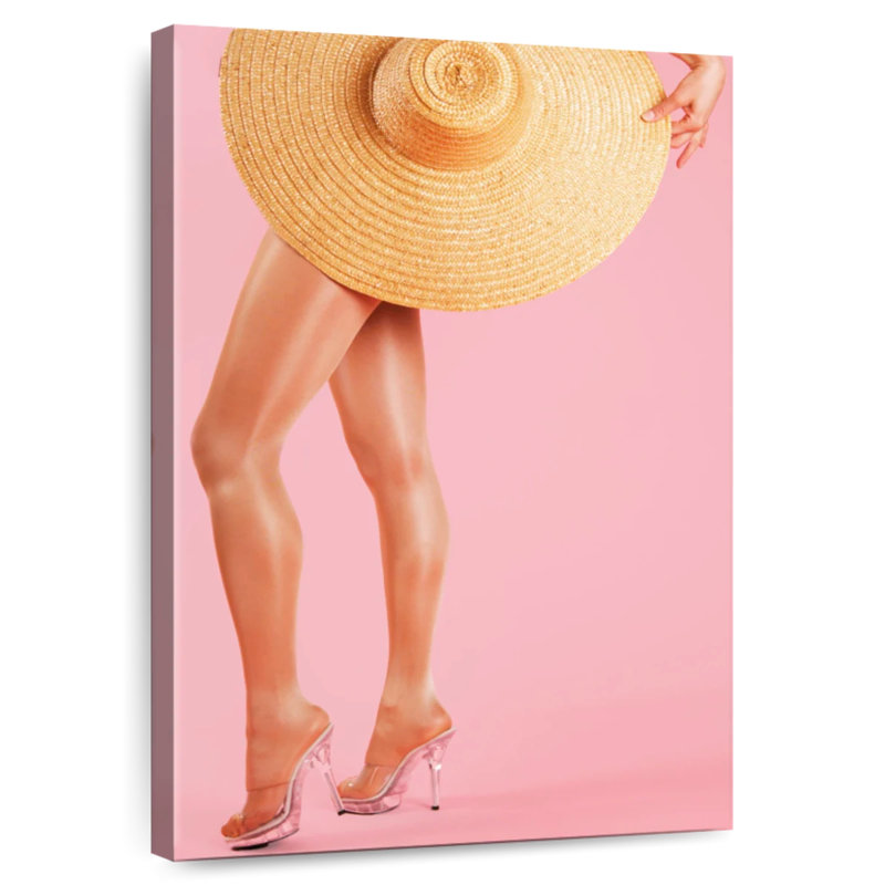 Shuttleworth Hat Over Toned Legs, 24" H x 16" W