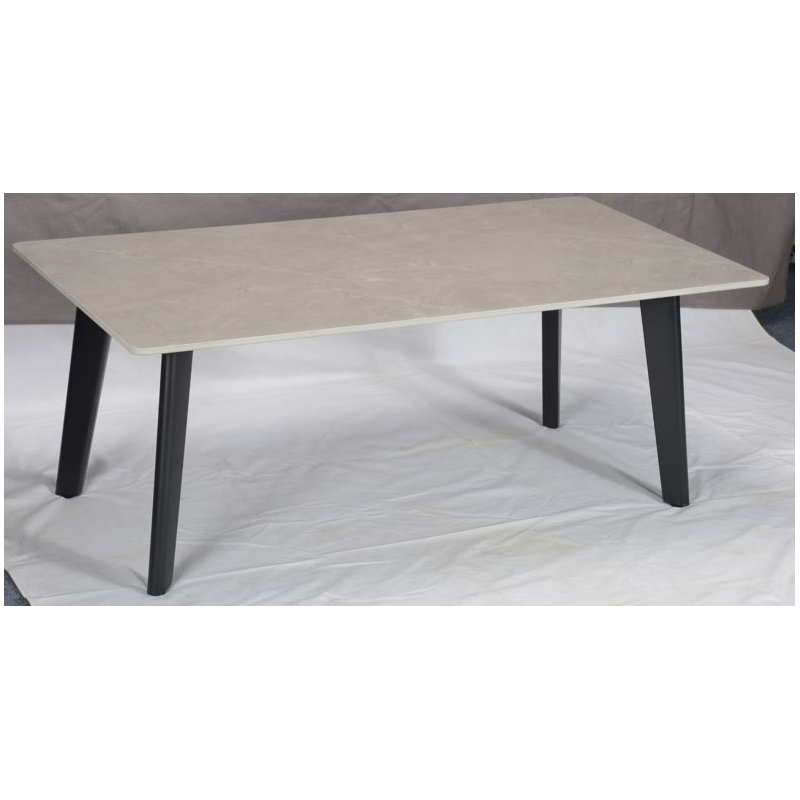 Cloverdales Four Leg Coffee Table, Tan