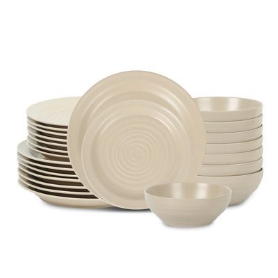 Stone Lain Orbit 24-Piece Dinnerware Set Stoneware