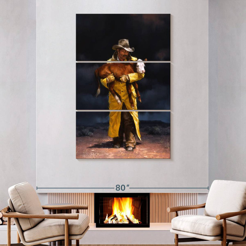 Lelar Helping Hand, 74" H x 48" W