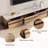 Modern Light Wood TV Stands, Stone Table-top, 3-6 Drawers, Fully Assembled-241539065