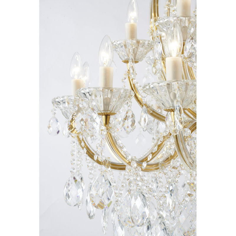 Lustre en cristal 24 lumières Traditional