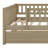 Wood Daybed With Trundle And Fence Guardrails-1255927859