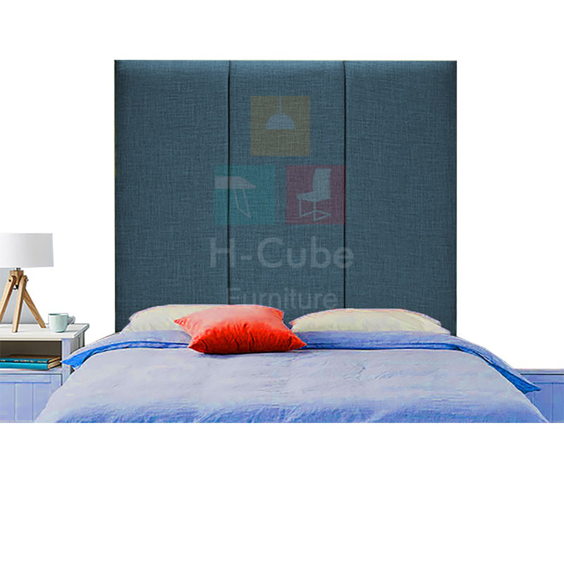 Alton Upholstered Headboard, Teal, Single (3')