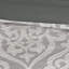 Ensemble d'édredon 8 pièces jacquard argent / argent