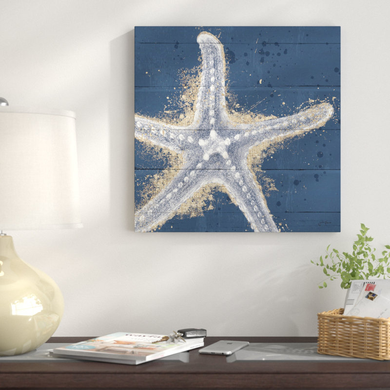 «Swilley Calm Seas» par Janelle Penner, impression sur toile tendue, H 12 po x l 12 po x P 0,75 po, Toile tendue