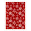Tapis de Noël lavable Chamora avec motif classique rouge et flocon de neige-366138102