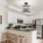 Jineen Semi Flush Mount Drum Ceiling Light