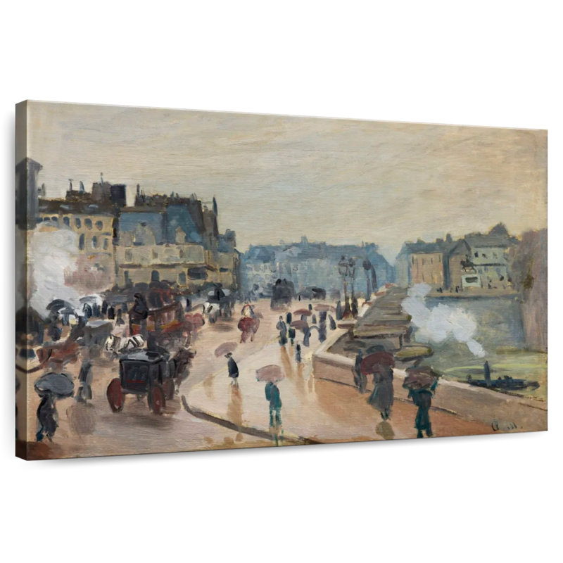 Sireci The Pont Neuf 1871, 24" H x 36" W