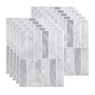Peel And Stick Marble Gel Backsplash