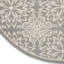 Tapis floral ivoire / gris Yurig-1546917708