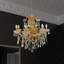 Lustre en cristal 8 lumières Cotten-124388593-124388597-124388598