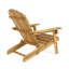 Chaise Adirondack pliante en bois massif Teigan-354256295