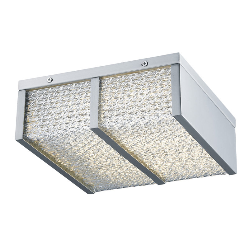 Worrell LED Flush Mount, Chrome