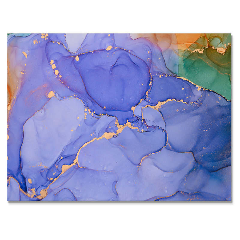 «Mauve», impression sur toile, H 12 po x l 20 po x P 1 po, Toile tendue