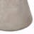 Light Grey Outdoor MGO Hourglass Side Table, Pedestal Accent Table