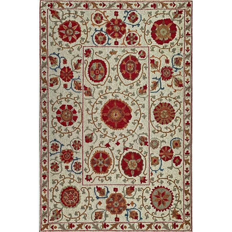 SUZANI 8 IVORY, Runner 3' x 10'