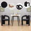Fauteuil de cuisine en velours rembourré-2045468964