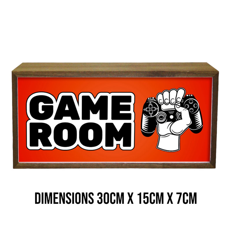 Lombox Game Room 15" LED Sign