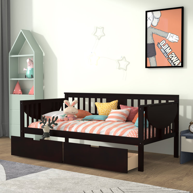 Lit pour enfant Hamrnand, Espresso