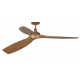 52" Willow 3 - Blade Standard Ceiling Fan with Remote Control