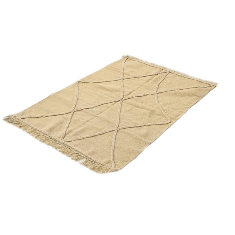 Tapis ivoire Ottilie