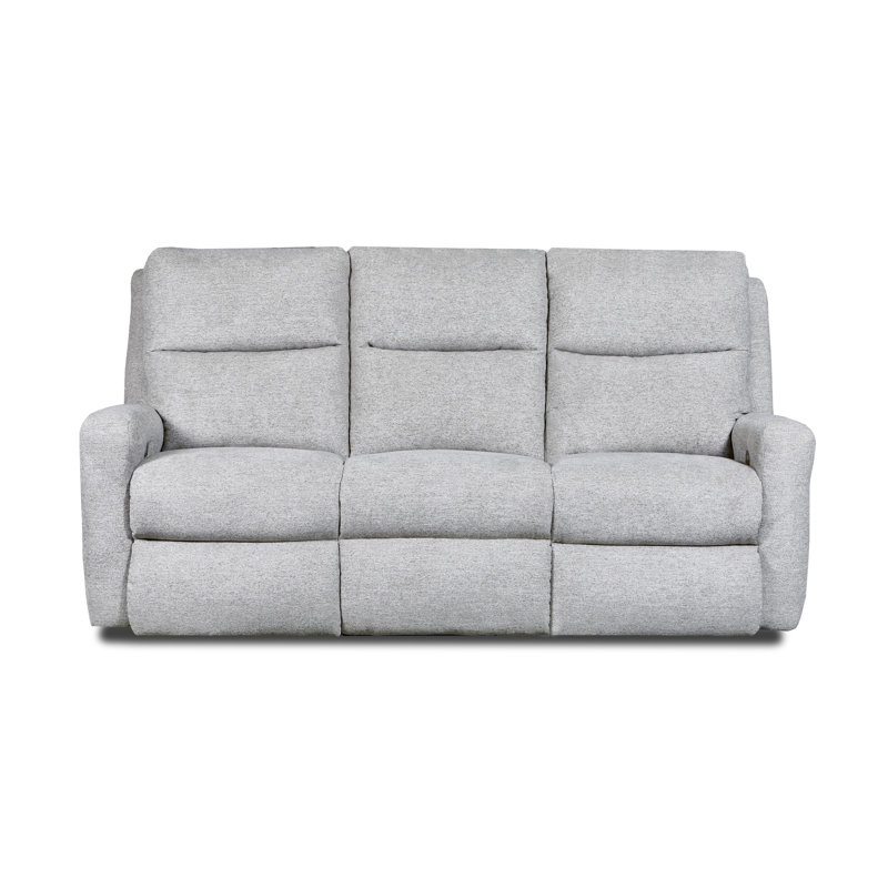 Metro 83'' Reclining Sofa, Power Headrest, Impact Graphite