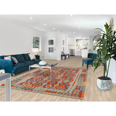 Multolor Kilim Oriental Area Rug 7x10