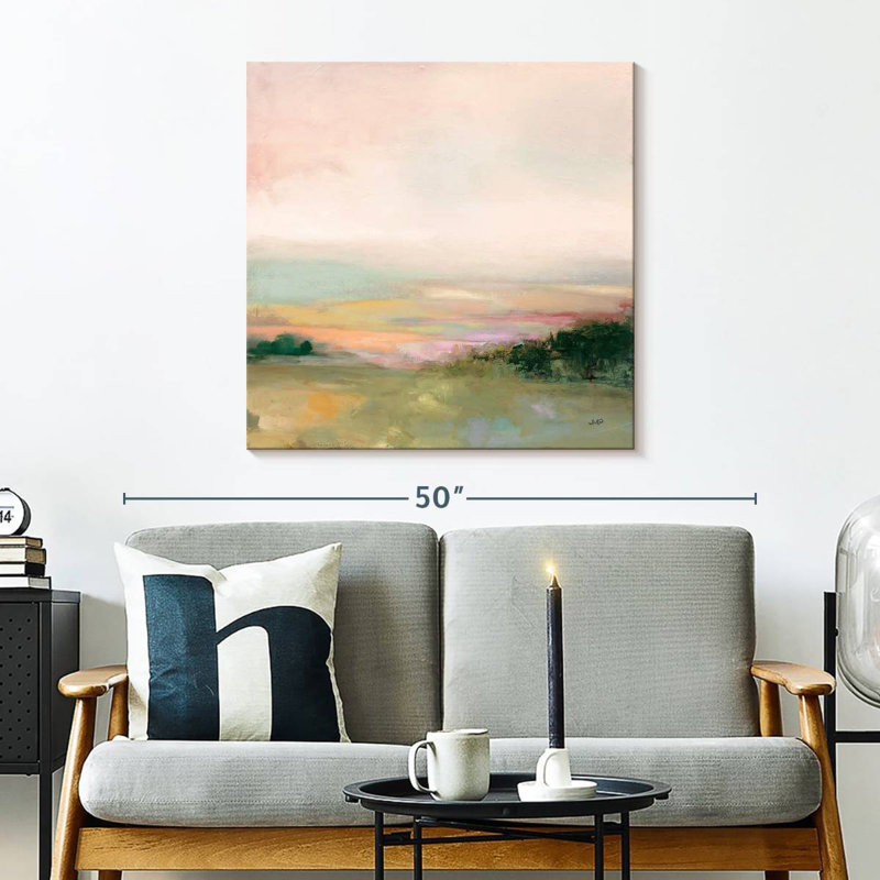Dark Glowing Valley, 30" H x 30" W