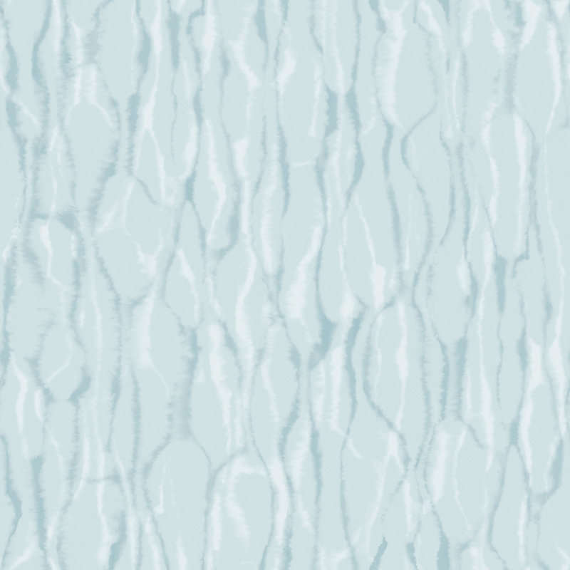 Deljuan 1000cm x 53cm Textured Non-Pasted Roll, Aqua