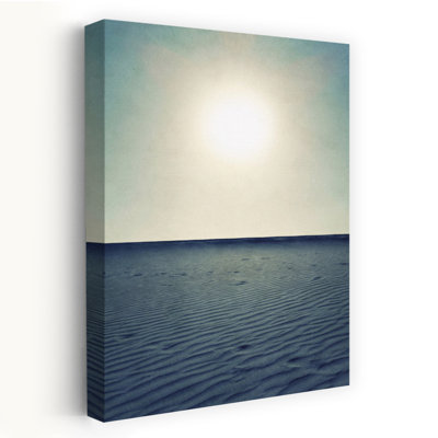 Contemporary Art Organic Peaceful Abstract Landscape Nature Wall Art 1 Piece Wrapped Canvas Wall Art