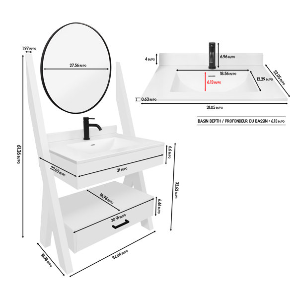 Dimensions du produit