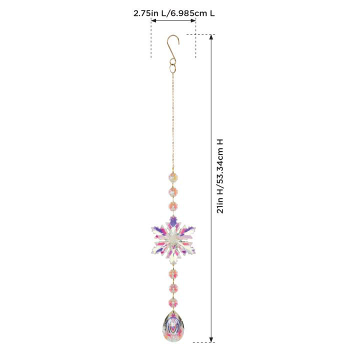 Daydream Snowflake Ornament - Single
