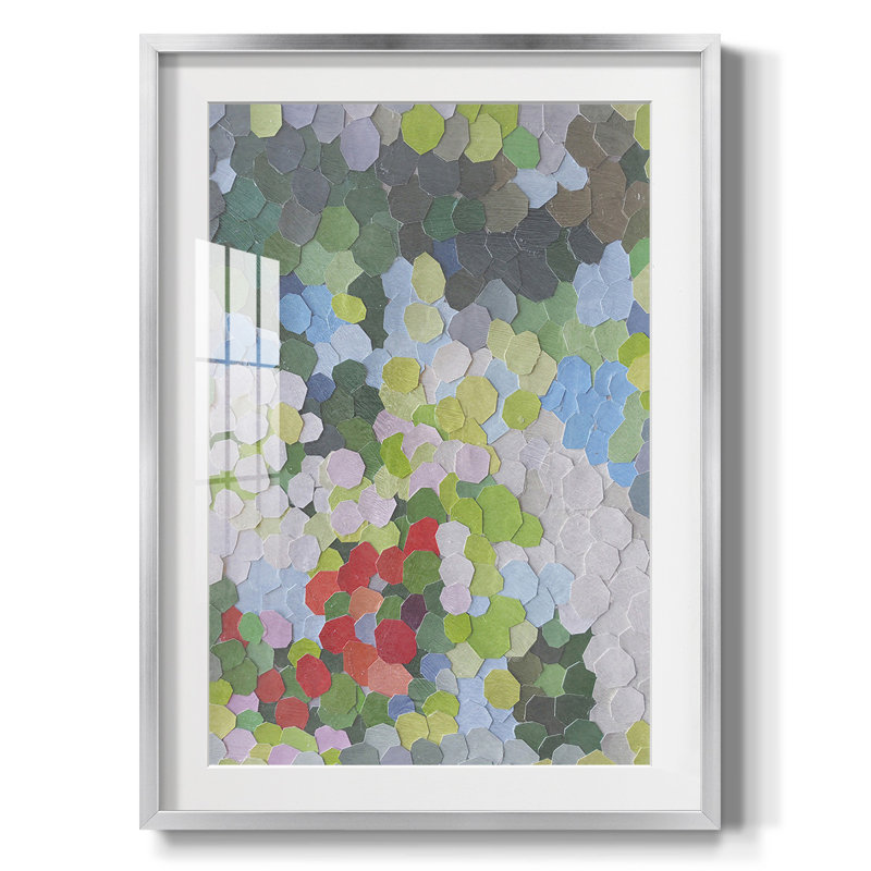 Santa Barbara -Framed Print, Silver