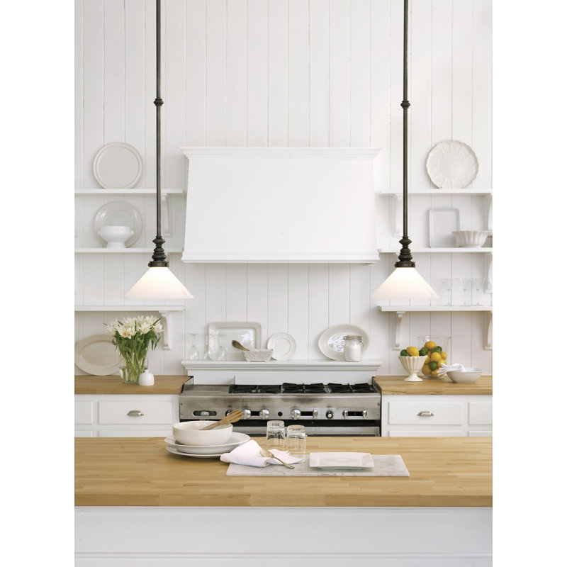 Chapman & Myers Boston Pendant, Antique Nickel, Clear