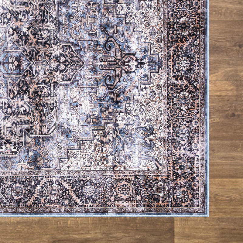 Porchia Oriental Indoor Rug, Rectangle 5'3" x 7'6"