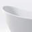 59 "Acrylic Freestanding Tub, Gloss White,  With Chrome Overflow And Pop-Up Drain, CUPC Certified
