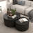 31.5" Round Nesting Coffee Table Set-1029312074