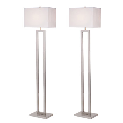 61 " Traditional Floor Lamp Set