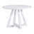 White Round Dining Table