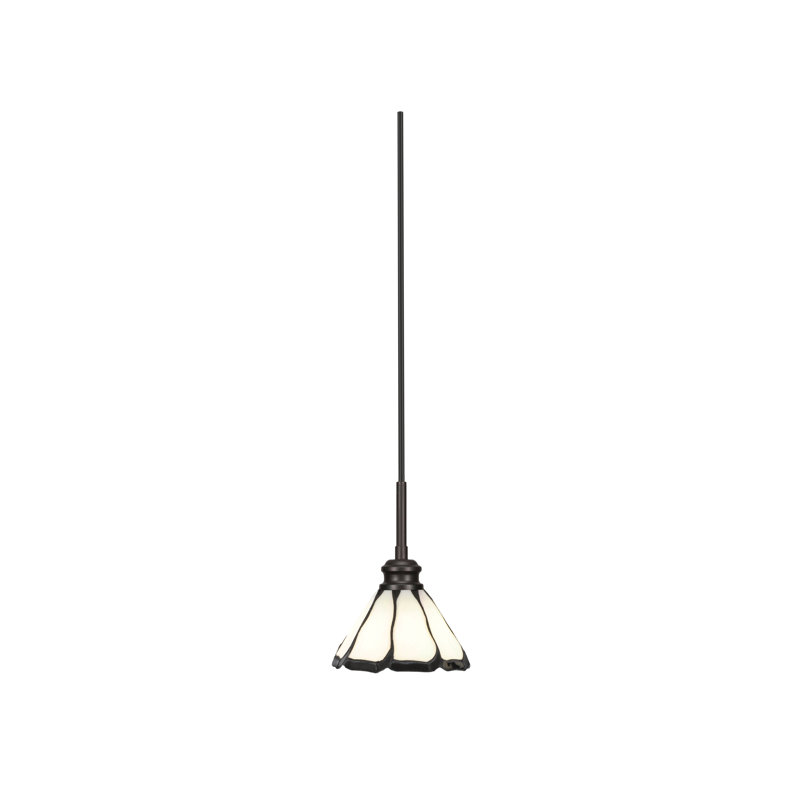 Mini-luminaire suspendu Edge, Nickel brossé