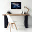  «Majestic Moon Deer. Art mural sur toile 2 pi par Ann Klee, 26 po x 18 po-1343349776