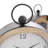 Metal Mechanical Tabletop Clock-578739117