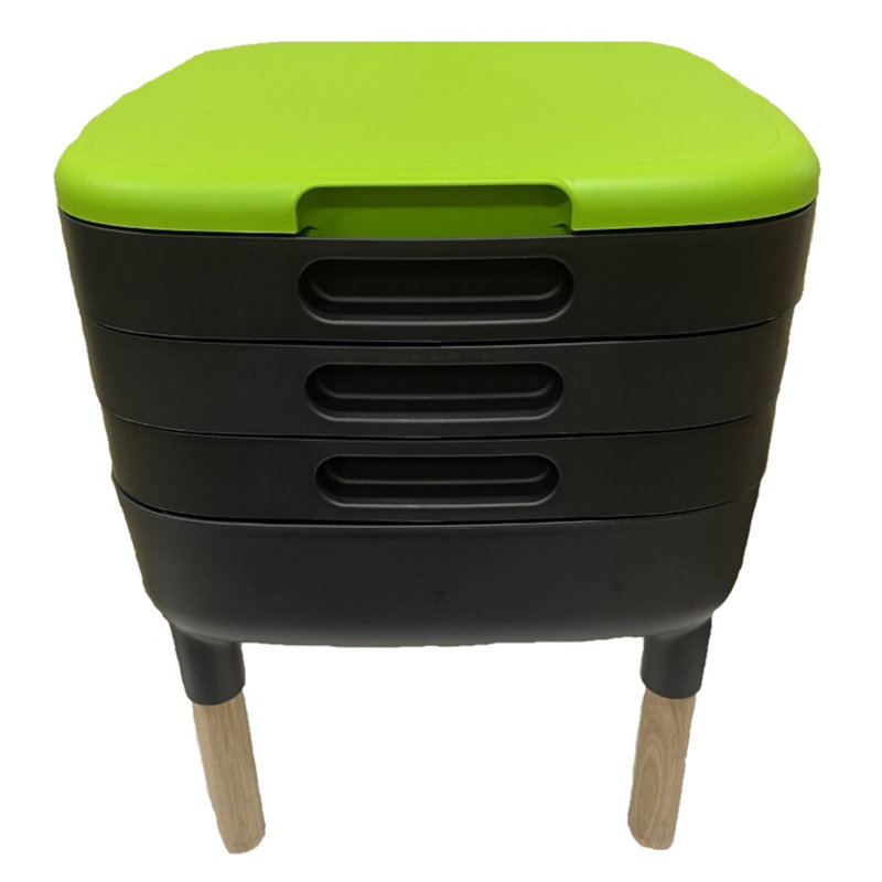 6 Gallons Plastic Odor Resistant Worm Bin