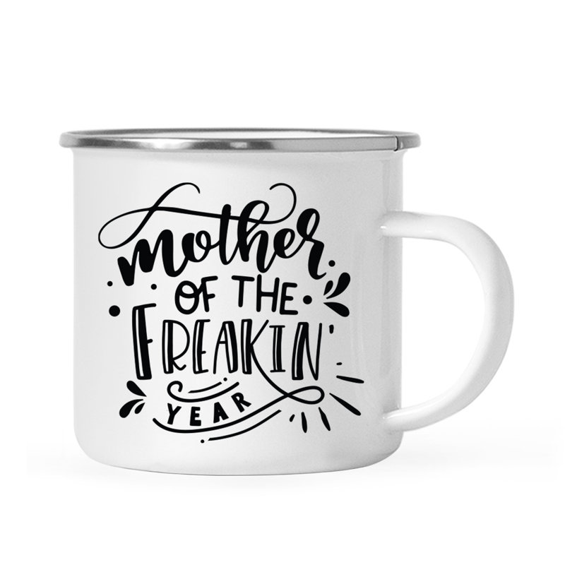 Tasse de camping «Funny Mom», Freaking
