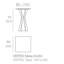 Vertex Plastic Dining Table-49198508