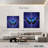 Brampt Glowing Blue Morpho Butterfly-109146219