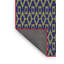 Tapis rouge/bleu/jaune tissé à la machine-1732631242
